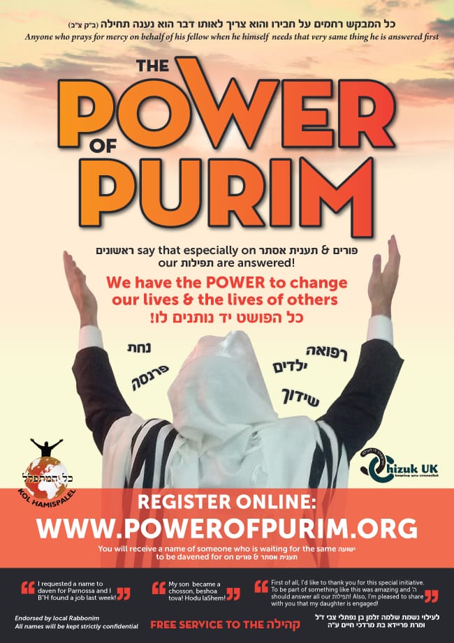 Harness the Power Of Purim